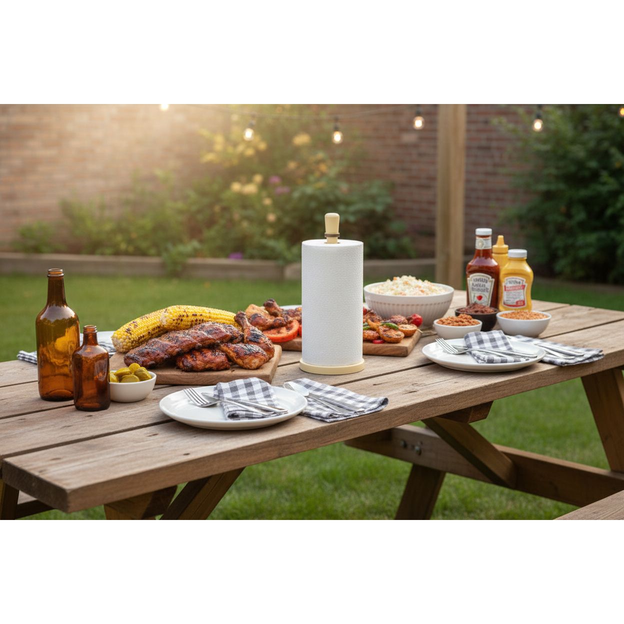 CTW Retro Metal Paper Towel Holder