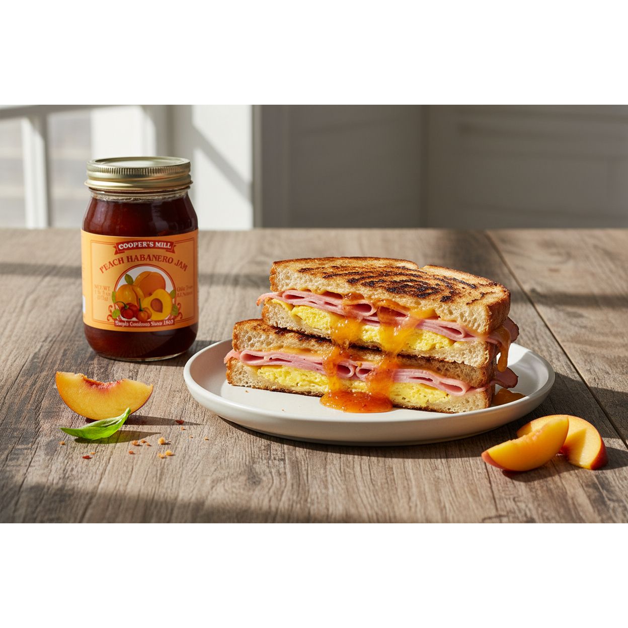 Cooper's Mill All Natural Peach Habanero Jam