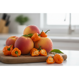 peaches wiwth habaneros