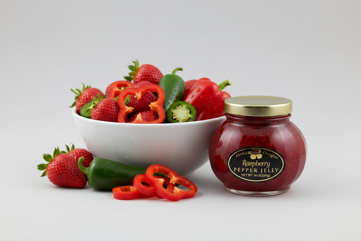 Aloha From Oregon All Natural Raspberry Pepper Jelly