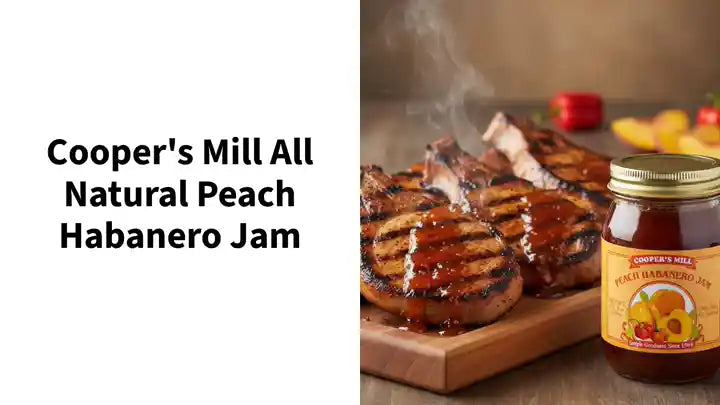 Cooper's Mill All Natural Peach Habanero Jam by@Outfy