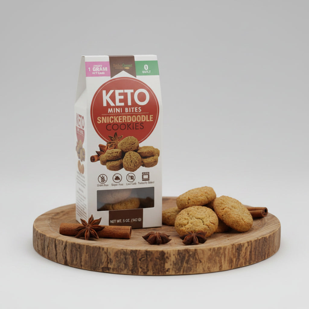 Too Good Gourmet Bite Size Keto  -  Snickerdoodle Cookies