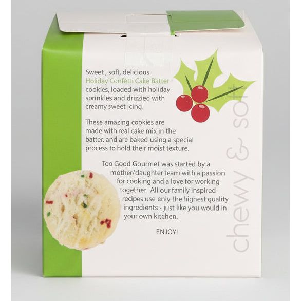 Too Good Gourmet Holiday Confetti Cake Batter Cookies  Best By 09/11/2026