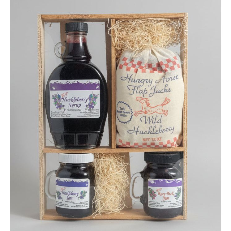 Huckleberry Haven Huckleberry Flap Jack and Syrup Gift Set