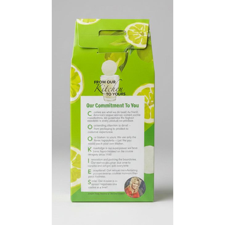 Too Good Gourmet Summer Lemonade Tea Cookies -  Key Lime