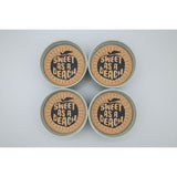 CTW   Four Mason Jar Lid Coasters - Sweet As A Peach