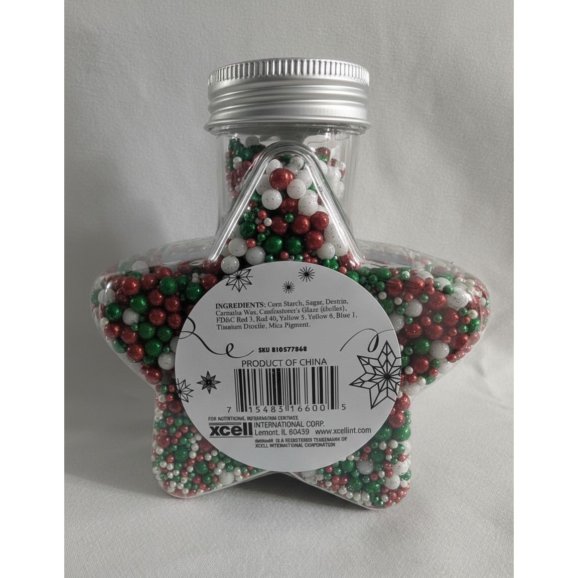Xcell Dallies Christmas Glitter Star