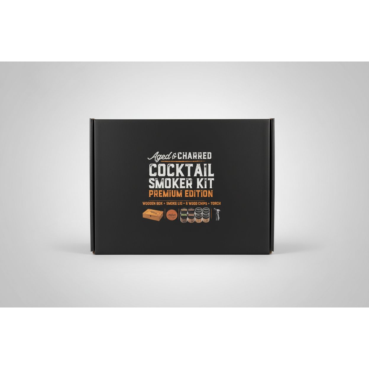 Aged & Charred Smoke Lid Premium Kit