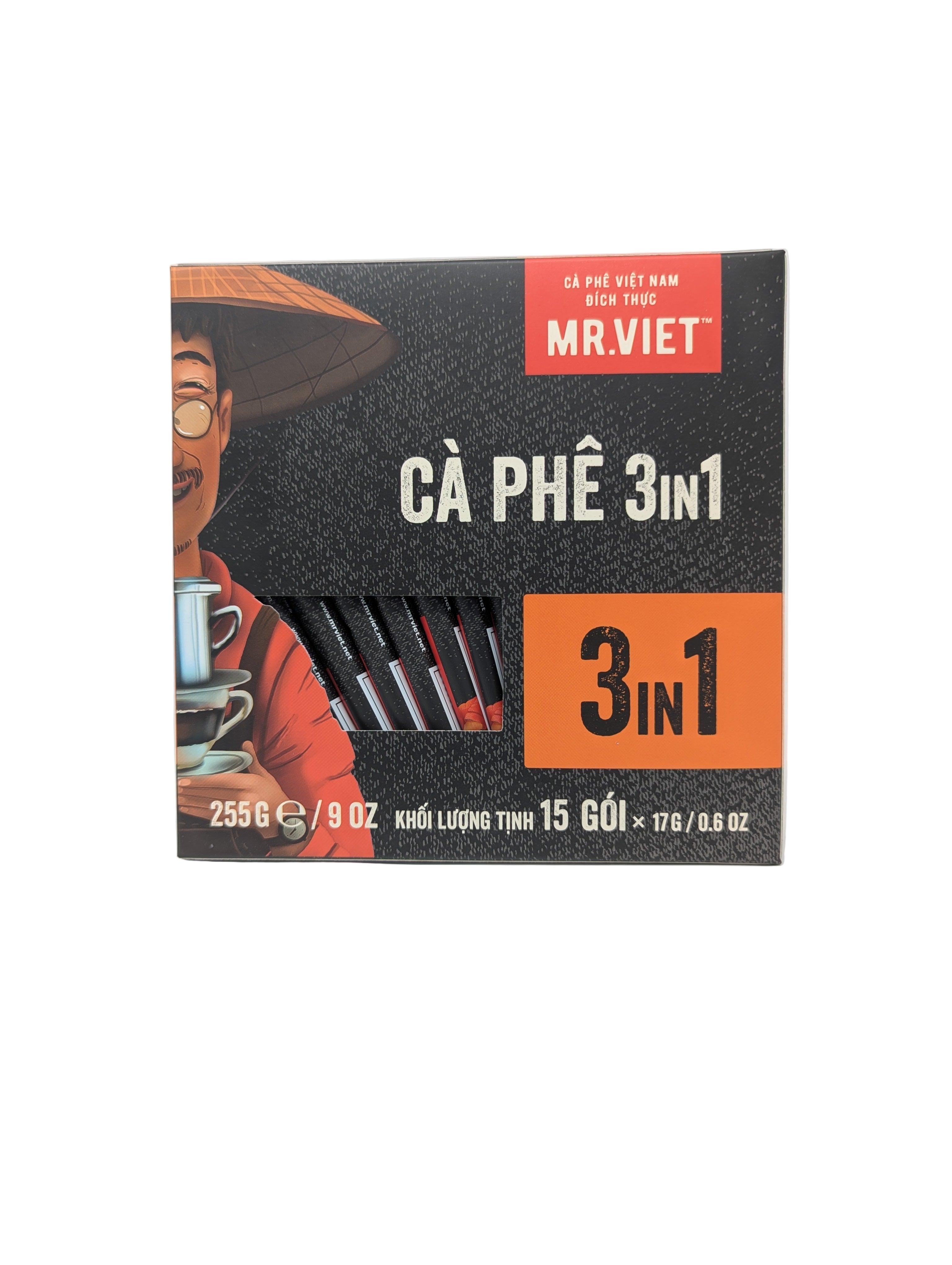 Mr. Viet Real Vietnamese 3 in 1 Instant Coffee