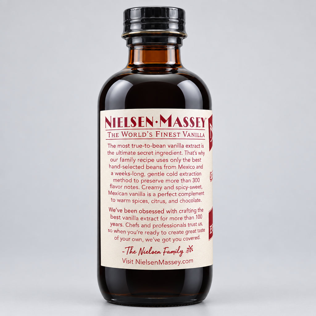 Nielsen Massey Mexican Pure Vanilla Extract Kosher Non GMO