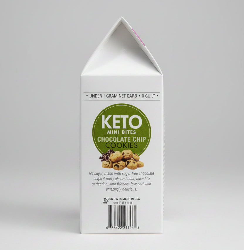 Too Good Gourmet Bite Size Keto - Chocolate Chip