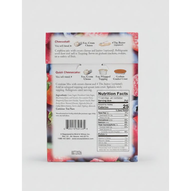 Wind & Willow Very Berry Tart Cheeseball & Dessert Mix