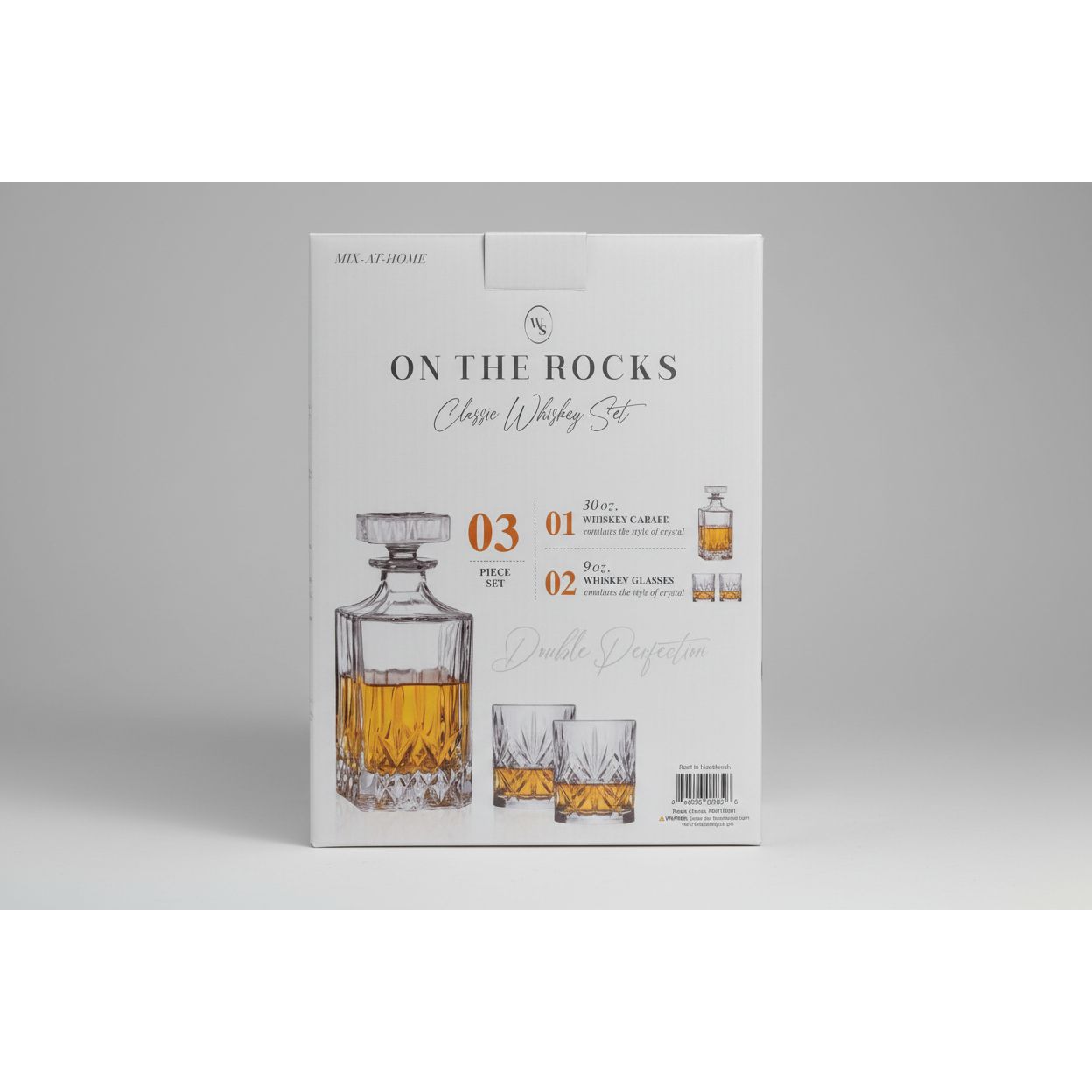 Mix At Home On The Rocks Classic Wh!skey Set