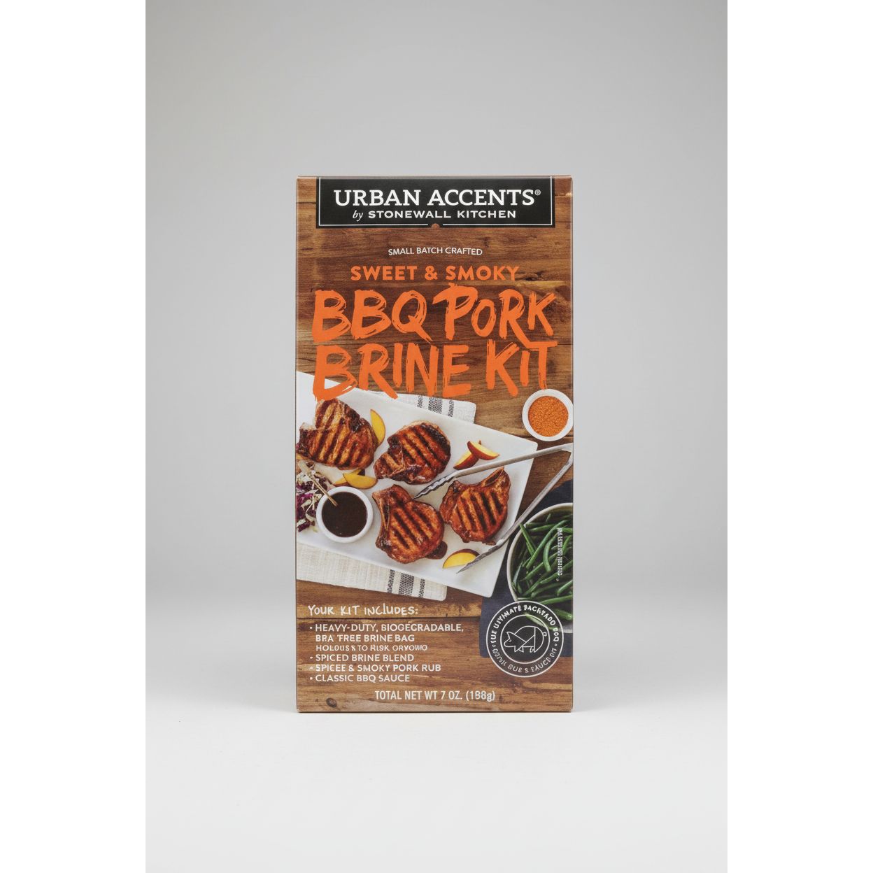 Urban Accents Sweet & Smoky BBQ Pork Brine Kit