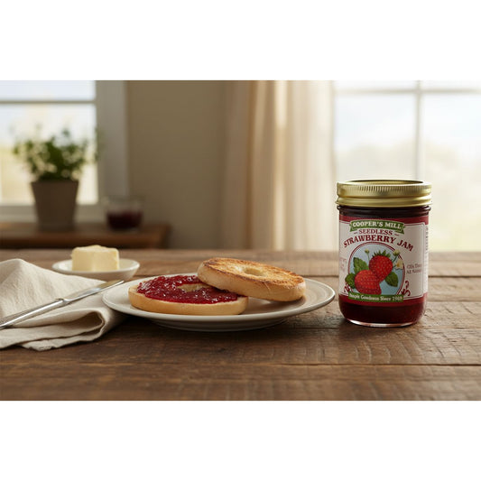Cooper's Mill Strawberry Seedless Jam Half Pint