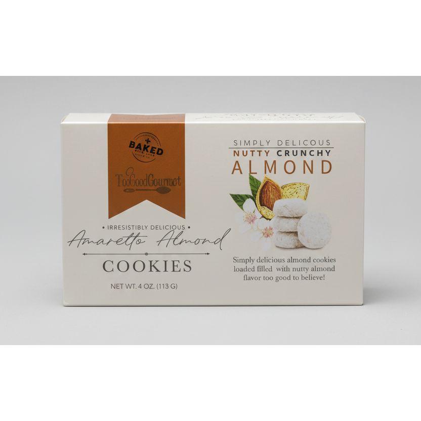 Too Good Gourmet Cookies: Amaretto Almond Tea Cookies