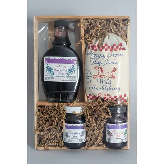 Huckleberry Haven Huckleberry Flap Jack and Syrup Gift Set