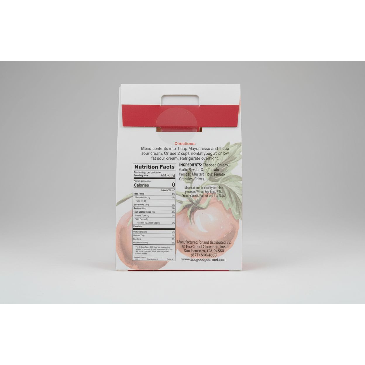 Too Good Gourmet Sundried Tomato Dip Mix