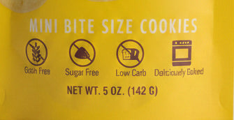 Too Good Gourmet Keto Mini Cookies -  Lemon