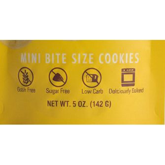 Too Good Gourmet Keto Mini Cookies -  Lemon
