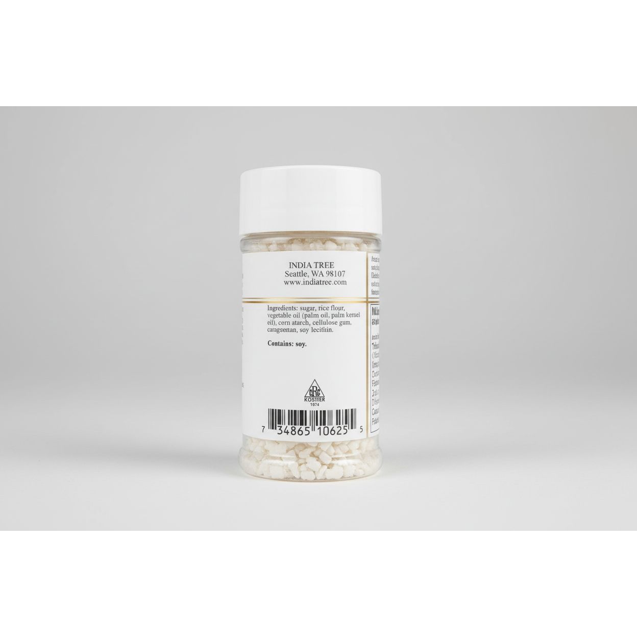 India Tree Kosher "Winter Wonderland White Snowflake Sprinkles