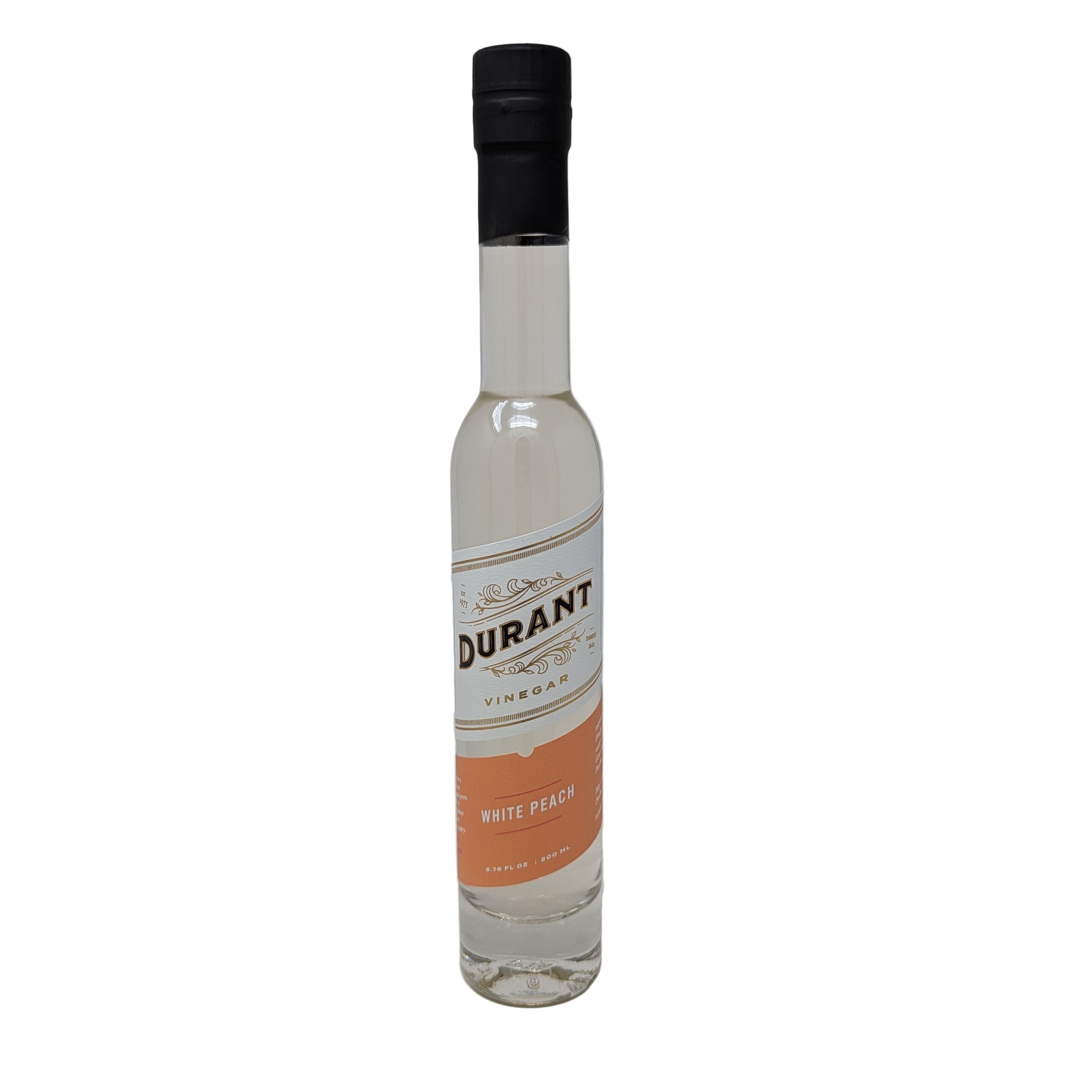 Durant White Peach Infused Vinegar
