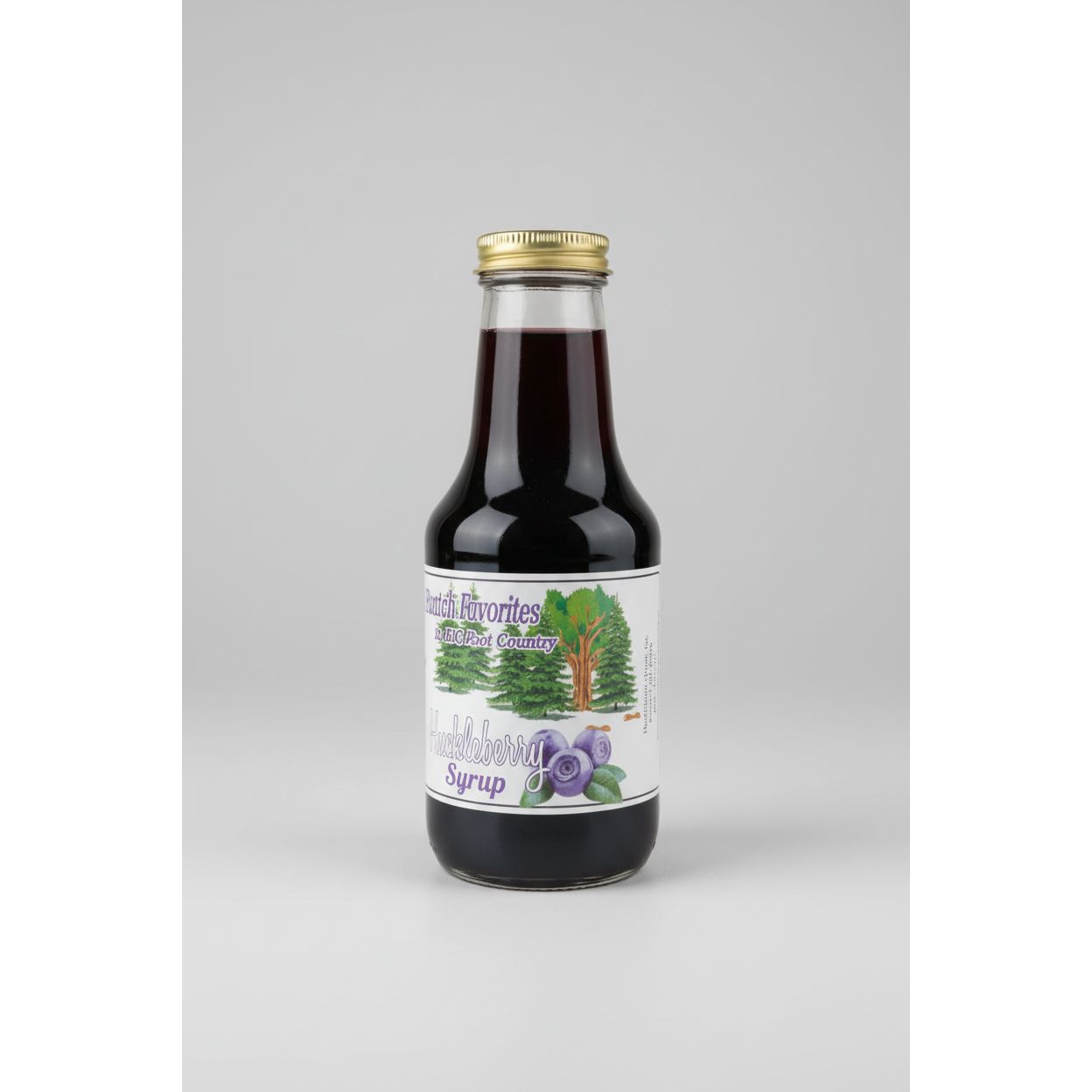 Huckleberry Haven Sasquatch Favorites Wild Huckleberry Syrup