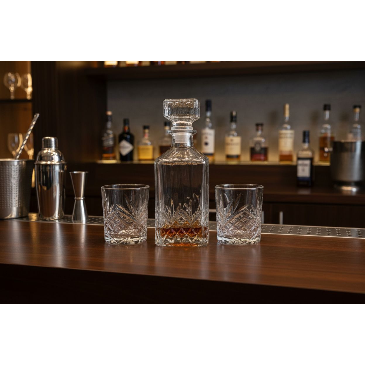 Mix At Home On The Rocks Classic Wh!skey Set