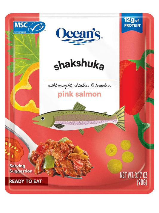 Ocean's Shakshuka with Pink Salmon   Last Chance