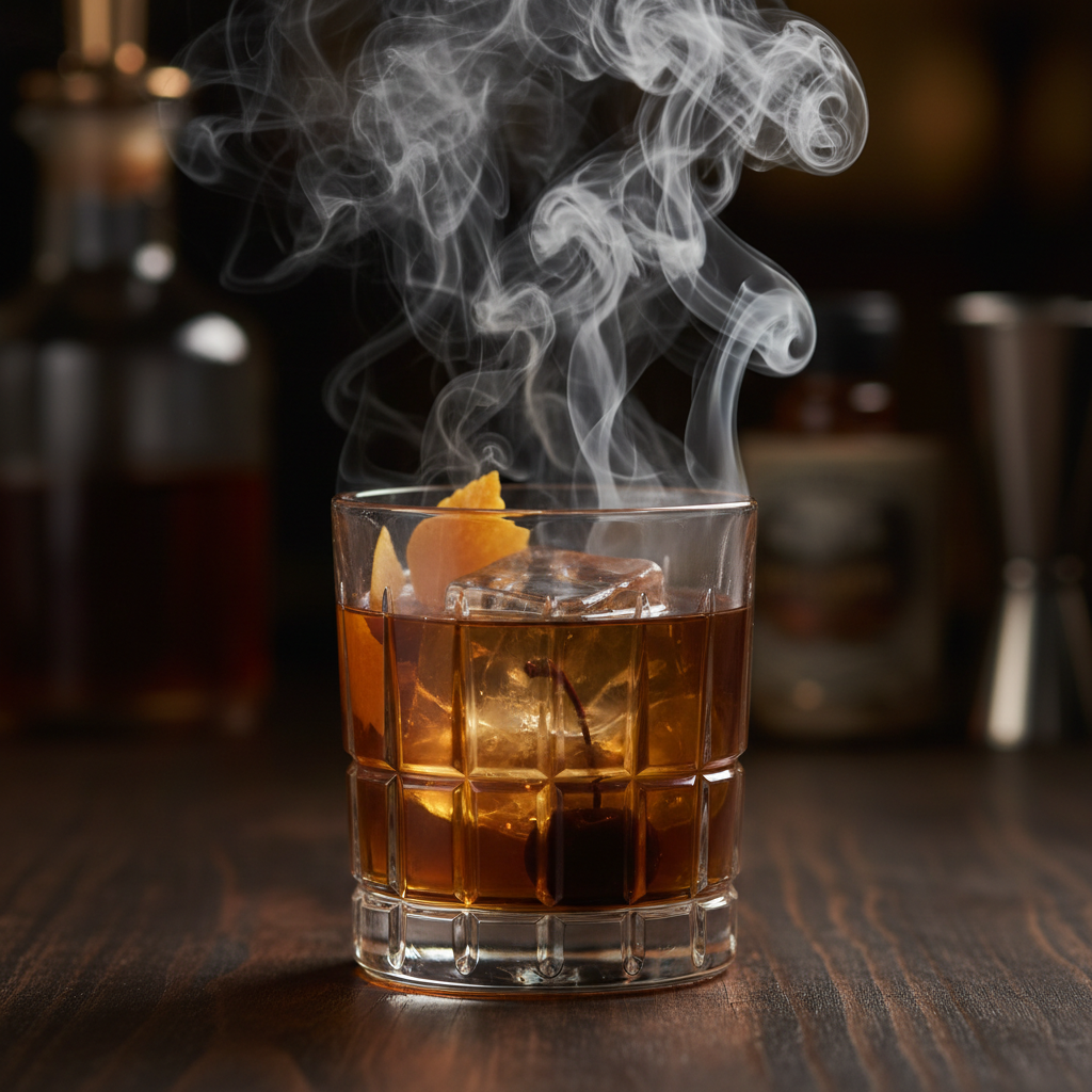 smoked old fashioned