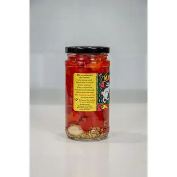 Mama Lil's Hungarian "Goathorn' Sweet Hot Peppers in Sweet Brine