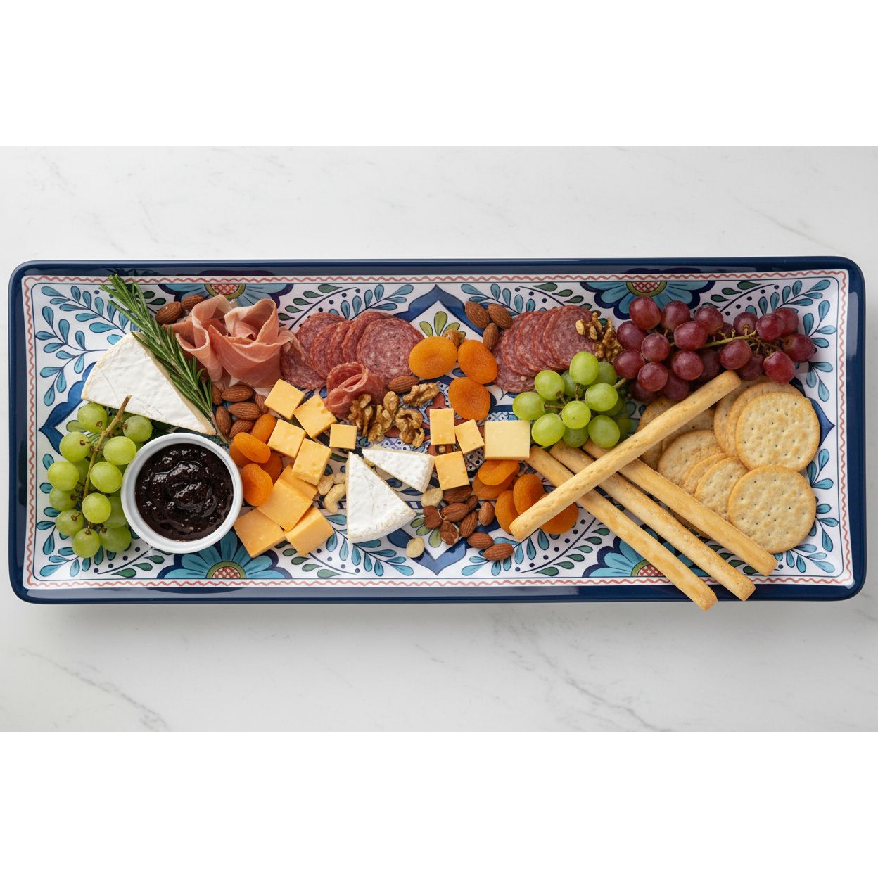 Certified International Talavera Melamine Rectangular Platter