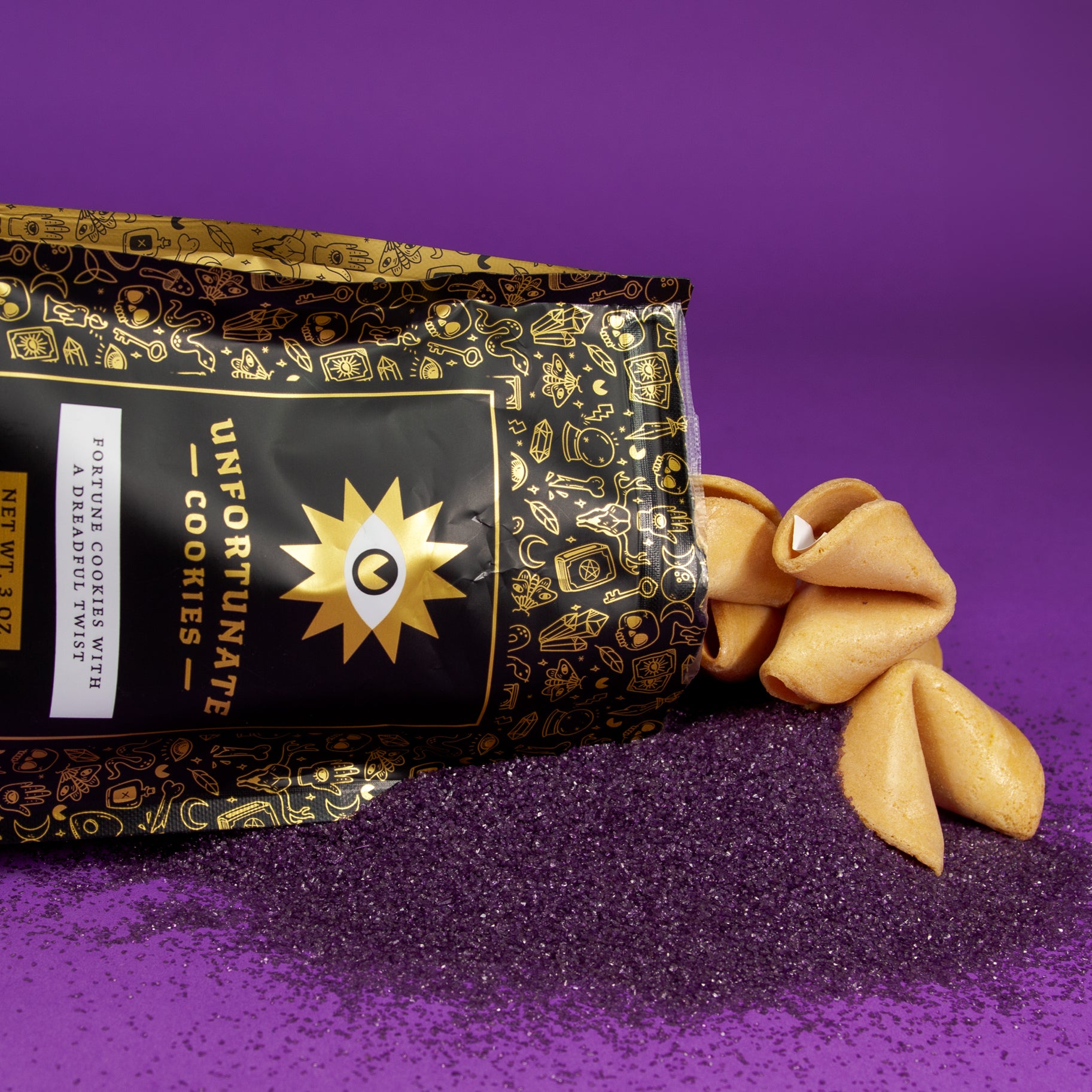 Unfortunate Cookies  -  Fortune Cookies With a Dreadful Twist