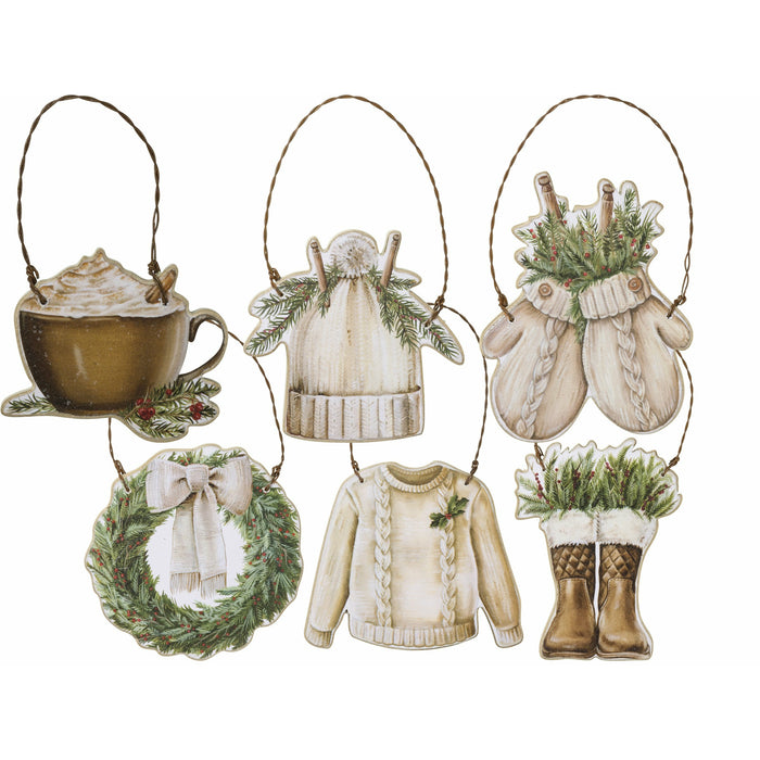 Primitives By Kathy  Rustic Christmas Ornaments