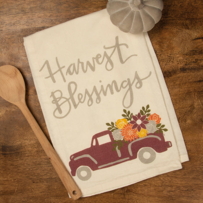 Primitives By Kathy Harvest Blessings Kitchen Towel