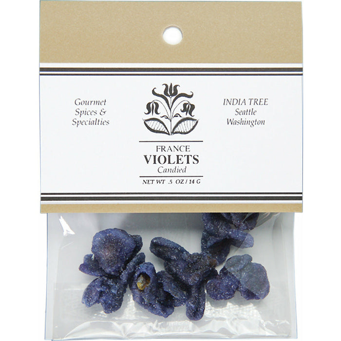 India Tree Candied Whole Violets
