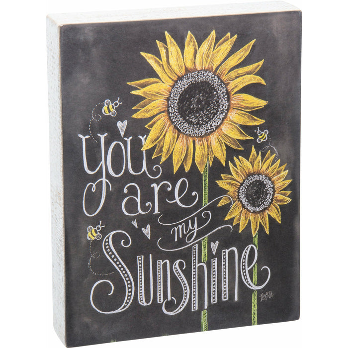 Primitives By Kathy "You Are My Sunshine" Chalk Sign