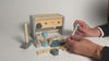 Cupcakes & Cartwheels Hand Crafted 2 in 1 Tool Bench + Box Last Chance