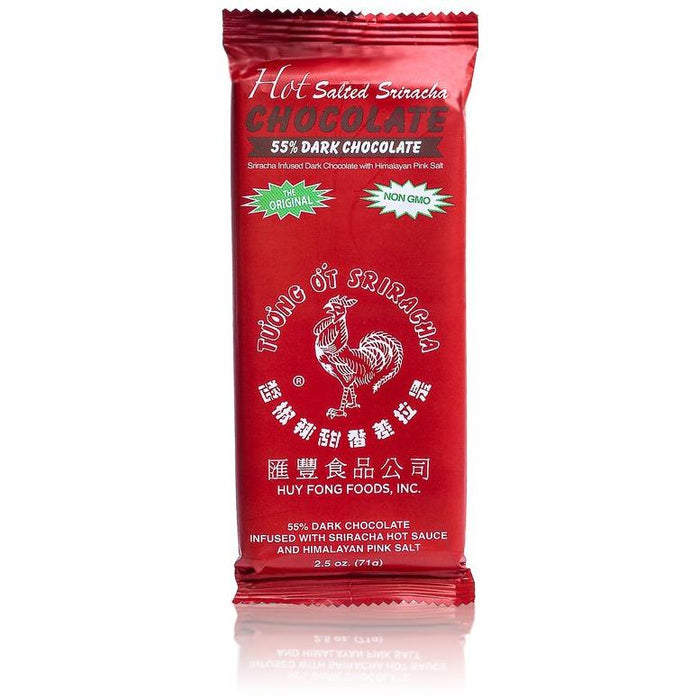 Hot Salted Sriracha 55% Dark Chocolate Bar Close to Expiration Date