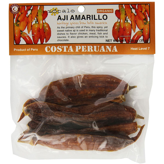 Zocalo Aji Amarillo Pods Organic