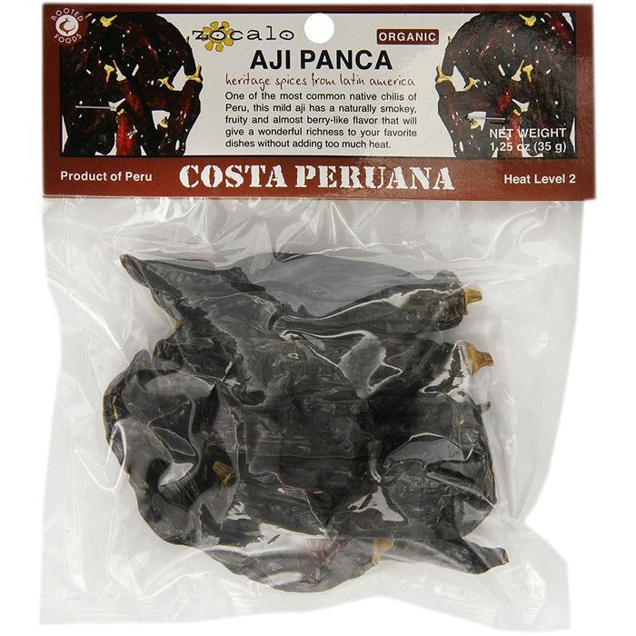 Zocalo Organic Aji Panca Pods