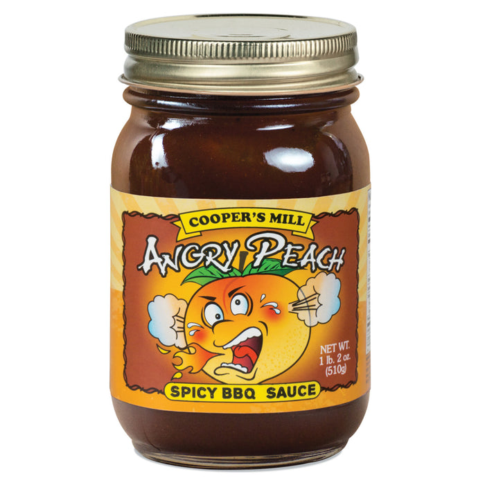 Cooper's Mill Angry Peach Spicy BBQ Sauce