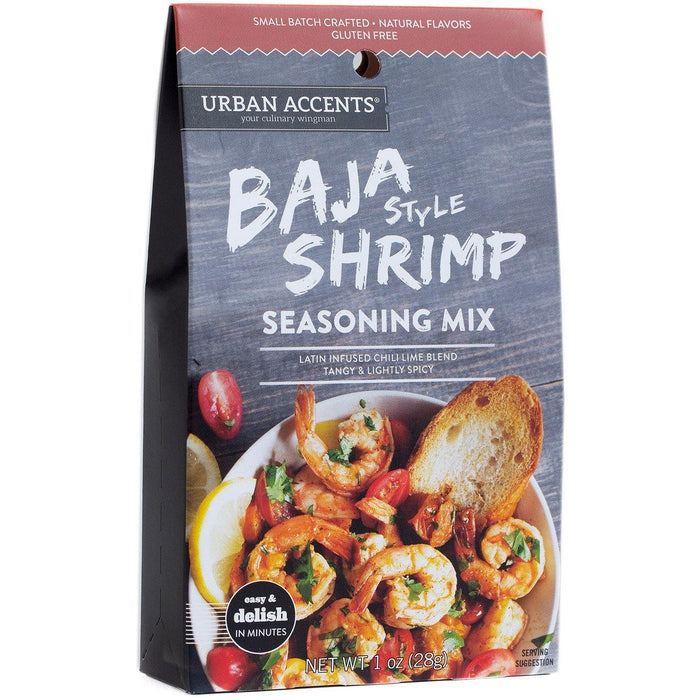 Urban Accents - Baja Style Shrimp -  Seasoning Mix | Specialty Food Items and Unique Gift Ideas for Everyone