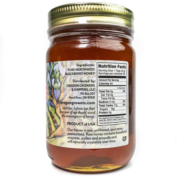 Oregon Growers Blackberry Honey