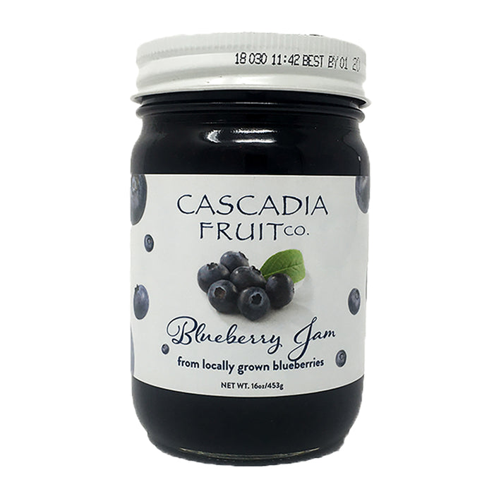 Cascadia Fruit Co Blueberry Jam
