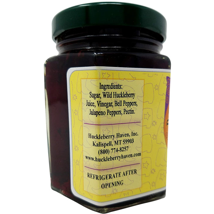 Huckleberry Haven Boot Scootin' Wild Huckleberry Hot Pepper Jelly