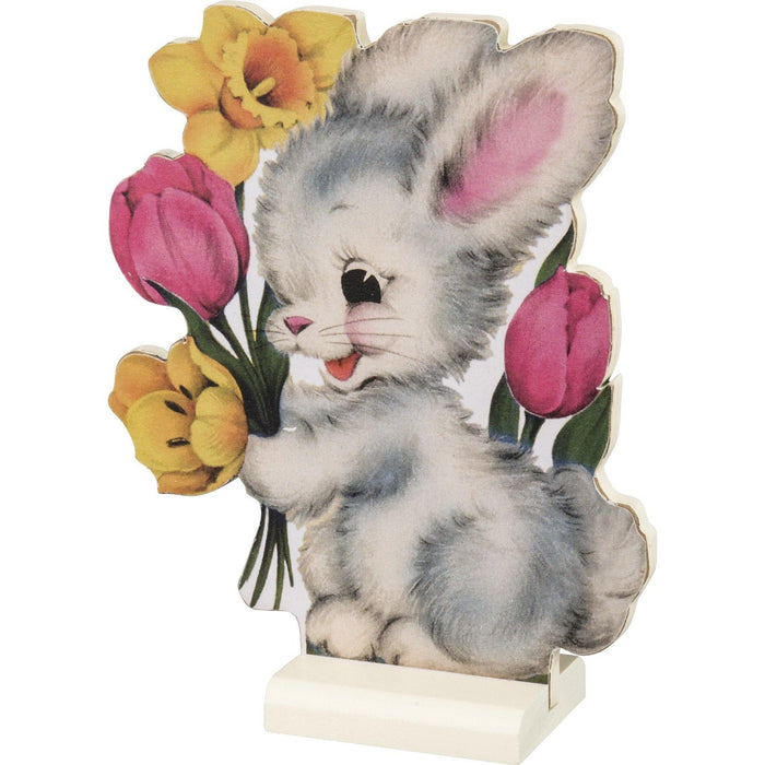 Primitives By Kathy - Hello, Happy Easter - Retro Stand Up Decorations | Specialty Food Items and Unique Gift Ideas for Everyone