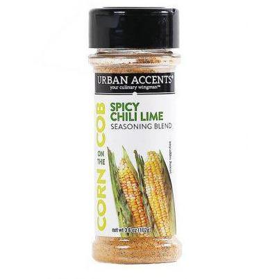 Urban Accents - Corn On The Cob Spicy Chili Lime -  Seasoning | Specialty Food Items and Unique Gift Ideas for Everyone