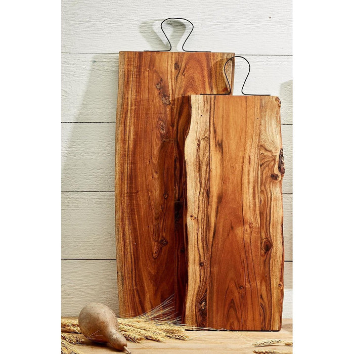 Two's Company Serving Boards With Iron Handle