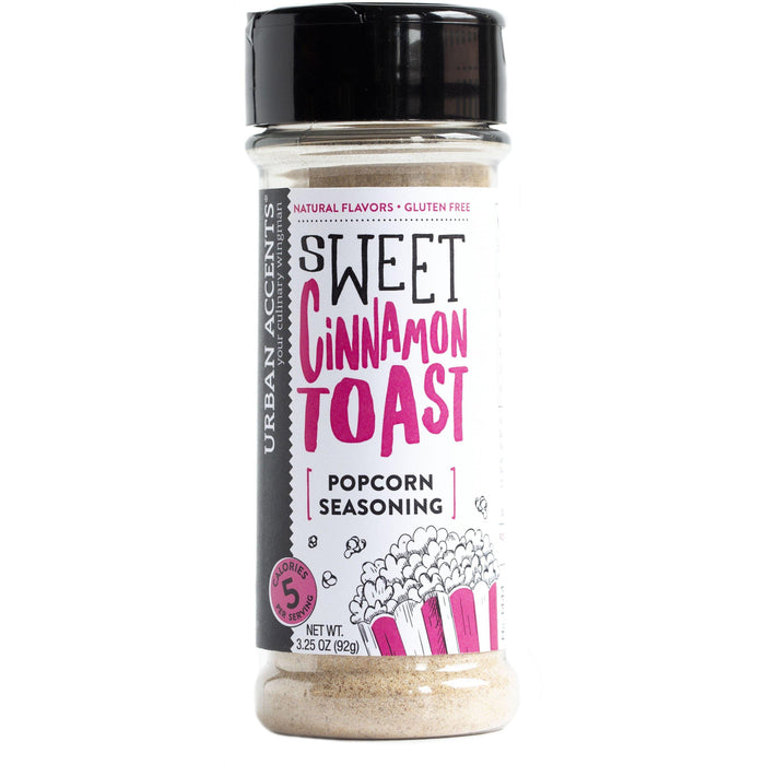 Urban Accents - Sweet Cinnamon Toast - Popcorn Seasoning | Specialty Food Items and Unique Gift Ideas for Everyone